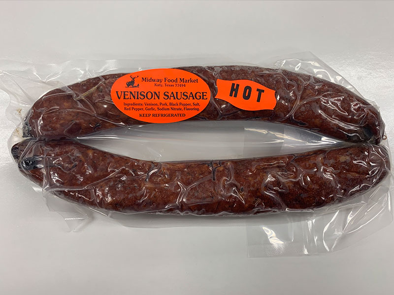 Venison Hot Sausage